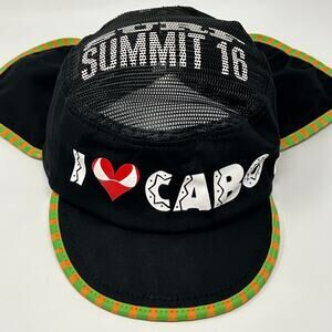 I Love Cabo Surf Summit 2016 Sun Hat Cadet Cap 2016 New Era Black Small-Medium